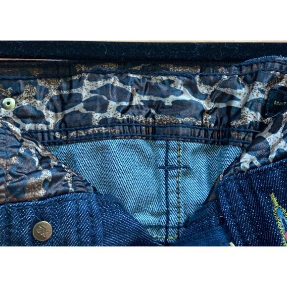 X2 Denim Mini Skirt - Picture 2 of 3